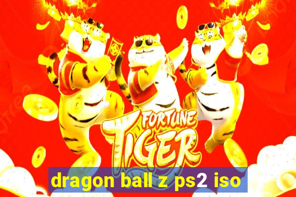 dragon ball z ps2 iso